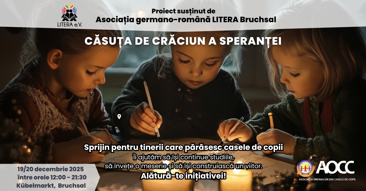🎄 Căsuța Speranței – O tradiție a întâlnirii și generozității
