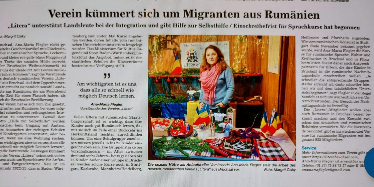 LITERA-Verein kümmert sich um Migranten aus Rumänien